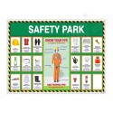 Safety Park PPE Personal Safety Poster| Protector FireSafety