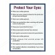 Protect Your Eyes PPE Personal Safety Poster