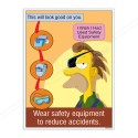 Wear Safety Equipment, Welding Safety Poster| Protector FireSafety