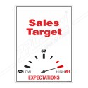 Sales Target Team Work Safety Poster| Protector FireSafety