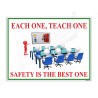 Each One Teach One Teamwork Safety Poster| Protector FireSafety