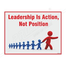 Leadership Teamwork Safety Poster| Protector FireSafety