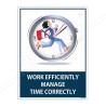 Work Efficiently Quality Safety Poster| Protector FireSafety