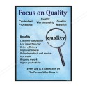 Focus On Quality, Quality Safety Poster| Protector FireSafety