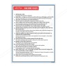 Machine Rules Machine Safety Poster| Protector FireSafety