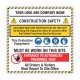 Construction Safety, Site Safety Poster
