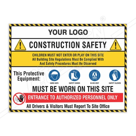 Construction Safety, Site Safety Poster| Protector FireSafety