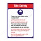 Site Safety Poster