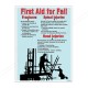 First Aid For Fall Safety Poster