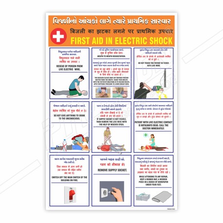 Electrical Shock Treatment Safety Chart| Protector FireSafety