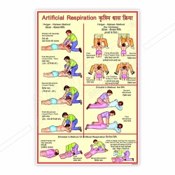 Artificial Respiration Safety Chart| Protector FireSafety