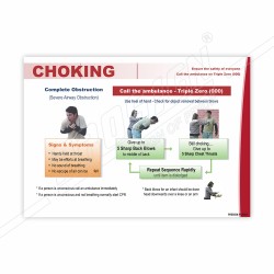 First Aid Choking Safety Chart| Protector FireSafety