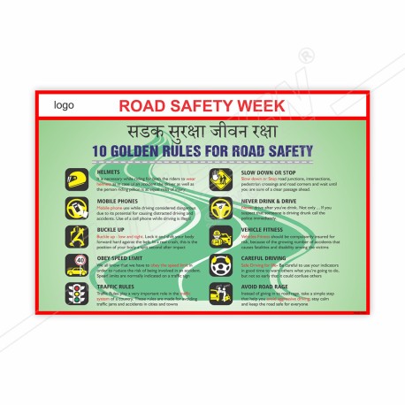 Road Safety Week Safety Chart| Protector FireSafety