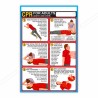 CPR For Adult First Aid Safety Chart| Protector FireSafety