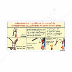 How to Use Co2 Type Fire Extinguisher Safety Chart| Protector FireSafety