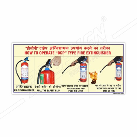 How to Use ABC Type Fire Extinguisher Safety Chart| Protector FireSafety