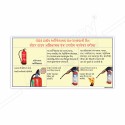 How to Use Water Type Fire Extinguisher Safety Chart| Protector FireSafety