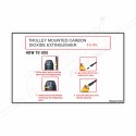 How to Use Trolly Mounted Co2 Type Fire Extinguisher Safety Chart| Protector FireSafety