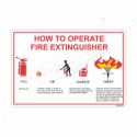 How to Operate Fire Extinguisher Safety Chart| Protector FireSafety