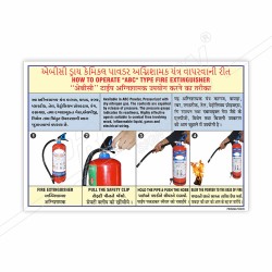 How to Use ABC Dry Powder Type Fire Extinguisher Safety Chart| Protector FireSafety