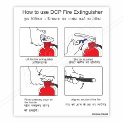 How to Use DCP Type Fire Extinguisher Safety Chart| Protector FireSafety