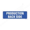 Production Back Side Sign| Protector FireSafety