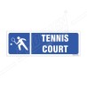 Tennis Court Sign| Protector FireSafety