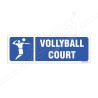 Volleyball Court Sign| Protector FireSafety