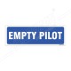 Empty Pilot Sign