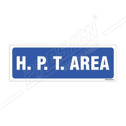 H.P.T. Area Sign| Protector FireSafety