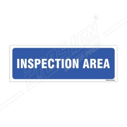 Inspection Area Sign| Protector FireSafety