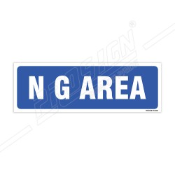 N G Area Sign| Protector FireSafety