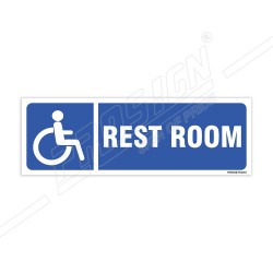 Rest Room Sign| Protector FireSafety