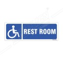 Rest Room Sign| Protector FireSafety