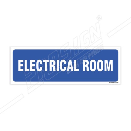 Electrical Room Sign| Protector FireSafety