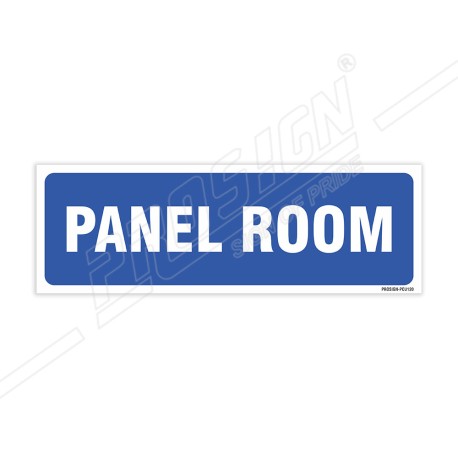 Panel Room Sign| Protector FireSafety