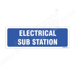 Electrical Sub Station Sign| Protector FireSafety