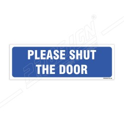 Please Shut The Door Sign| Protector FireSafety