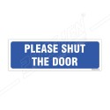 Please Shut The Door Sign| Protector FireSafety