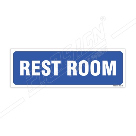 Rest Room Sign| Protector FireSafety