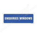 Enquiries Windows Sign| Protector FireSafety