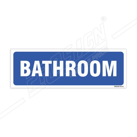 Bathroom Sign| Protector FireSafety