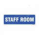 Staff Room Sign