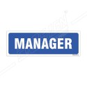 Manager Sign| Protector FireSafety