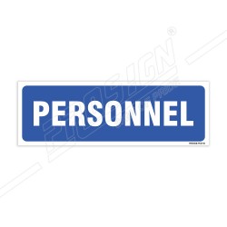 Personnel Sign| Protector FireSafety