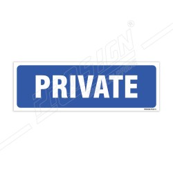 Private Sign| Protector FireSafety