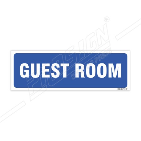 Guest Room Sign| Protector FireSafety