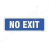 No Exit Sign| Protector FireSafety