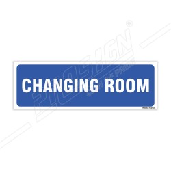 Changing Room Sign| Protector FireSafety