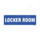 Locker Room Sign
